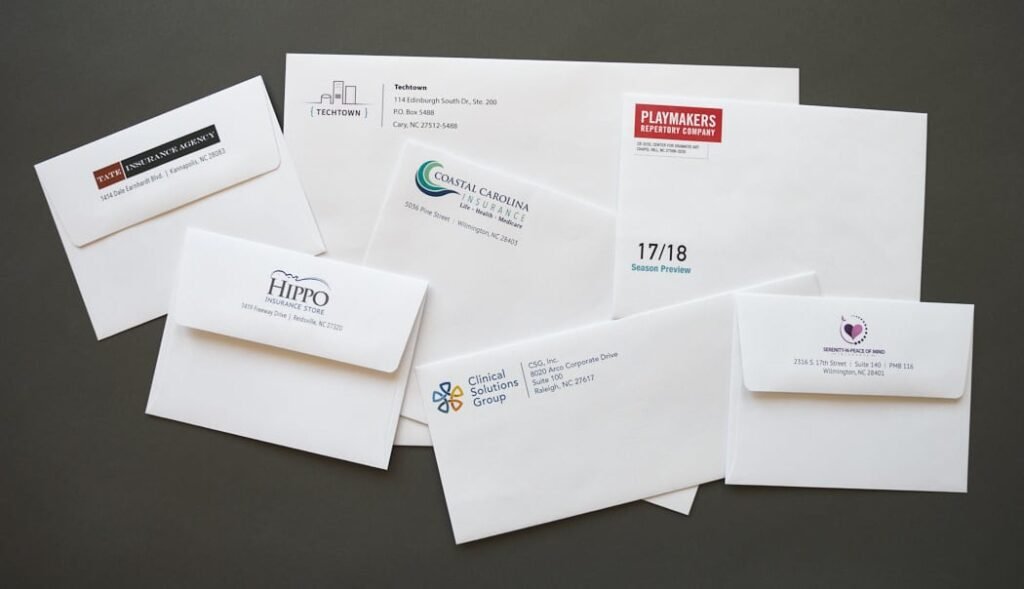 Envelope Printing Atherton
