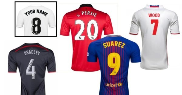 Football Shirt Printing Atherton