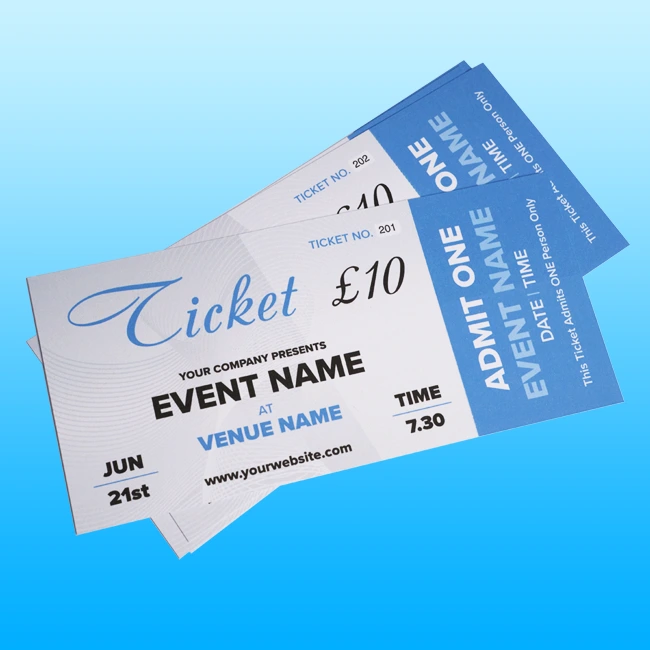 Tickets Printing Atherton